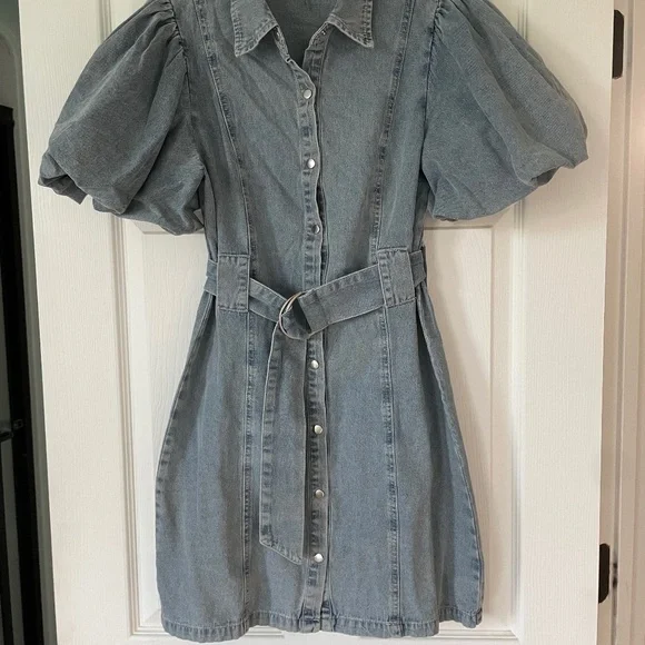 entro | Dresses | Entro Denim Mini Dress | Poshmark
